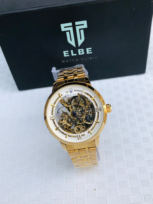 Rolex Golden Skeleton(Automatic)